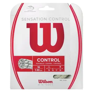 Sensation Control 16G Tennis String Natural