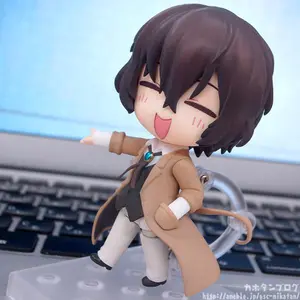 NEW hot 10cm Bungo Stray Dogs Stray Dogs Dazai Osamu 657 Action figure toys collection doll Christmas gift with box