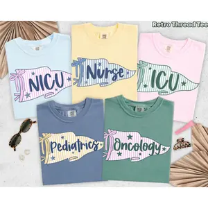 Custom Nurse Shirt, Comfort Colors Nurse T-Shirt, NICU Nurse Shirt, Neonatal Intensive Care Unit Nurse Tee, Cute Healthcare Worker Gift, Pediatric Nurse Graphic T-Shirt