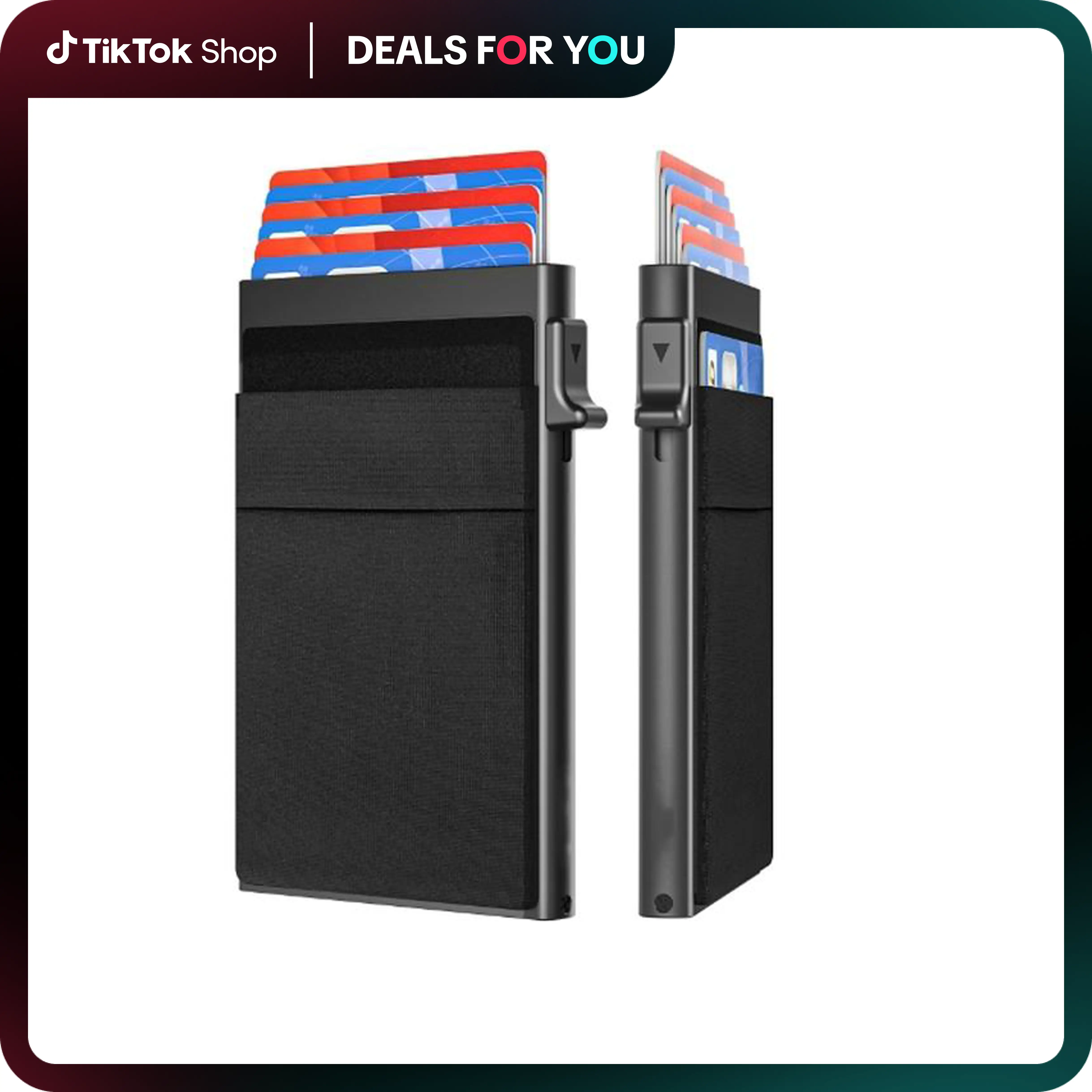 Men's Minimalist Casual Plain Slim Cardholder, Business - style Card Wallet for Men, Portable Solid Multi - card Carrier for Office & Everyday Use Co