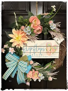 Flip flop Grapevine Wreath