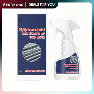 Steel Rust Cleaner, All-Purpose Household Metal Cleaning Agent for Bolts & Screws