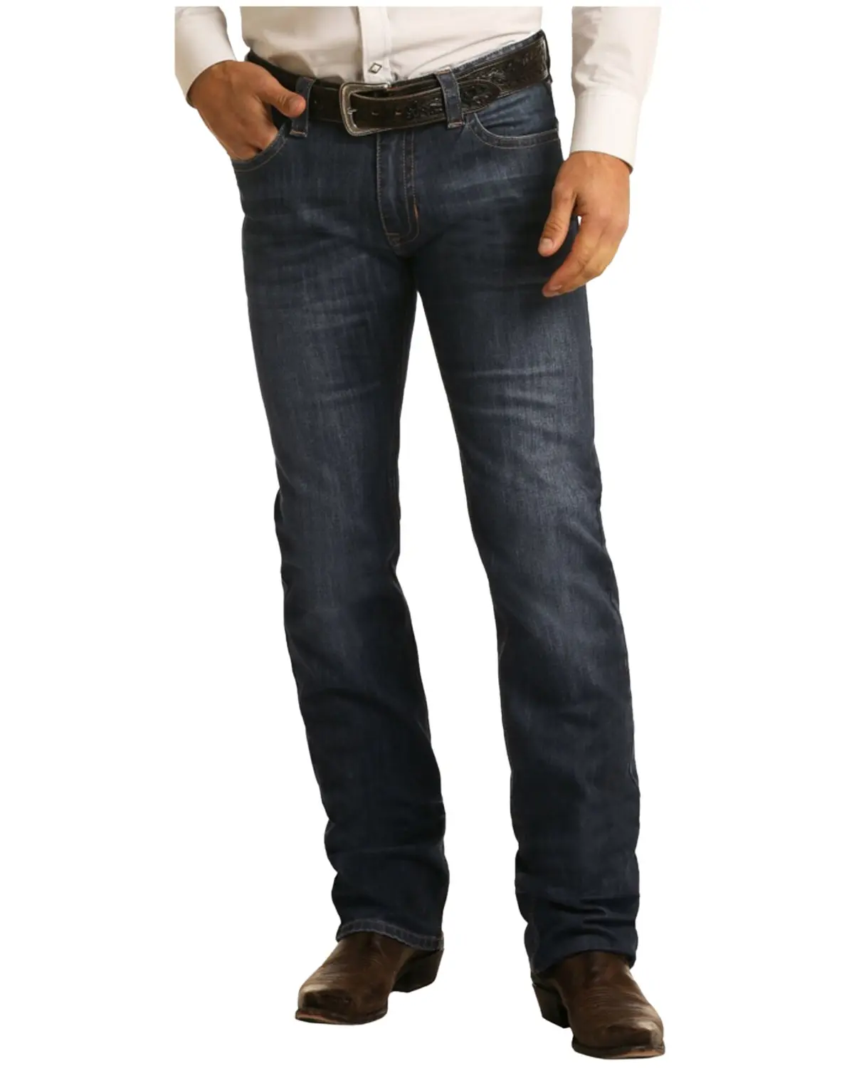 Rock & Roll Denim Men's And Men'S Reflex Revolver Stretch Slim Straight - M1r6205