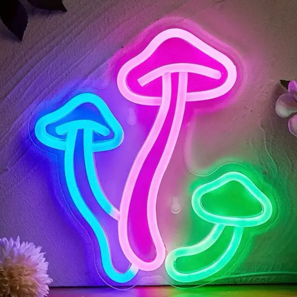 Mushroom neon light Mushroom neon light