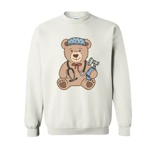 Respiratory Therapy Teddy Bear Crewneck