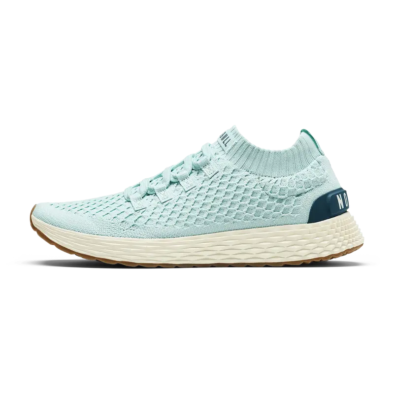 NOBULL Men\'s Light Blue Knit Trainers Nobull Men main image 3