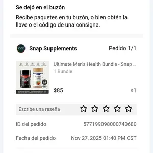 Product Review of Ultimate Men's Health Bundle - Snap Supplements - Nitric Oxide Booster 60ct + Prostate Health Bundle - Natural Supplement Capsules - Support Blood Circulation & Prostate Health from W**r B**a