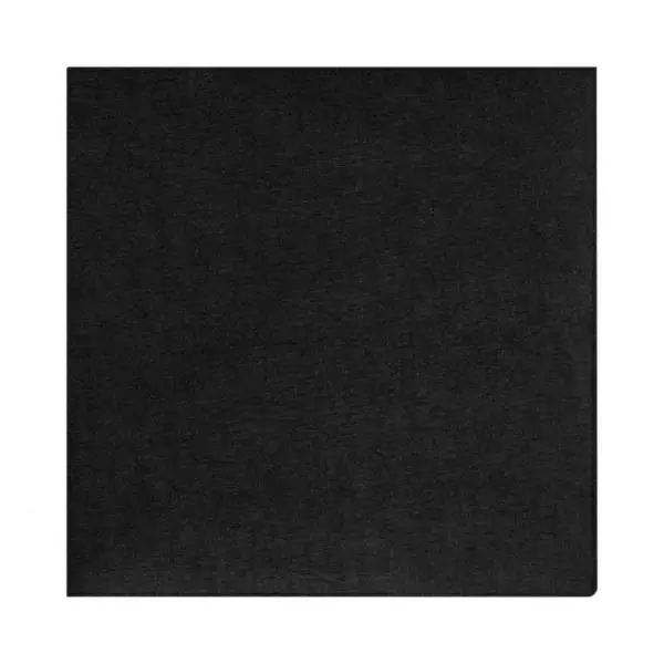 Blomus 64264.4 17 x 17 in. Lineo Linen Napkin, Black - Pack of 4
