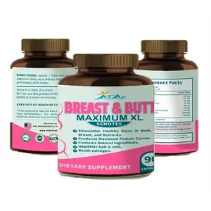 Butt & Breast - The Original Natural Breast Enlargement 90 Capsules
