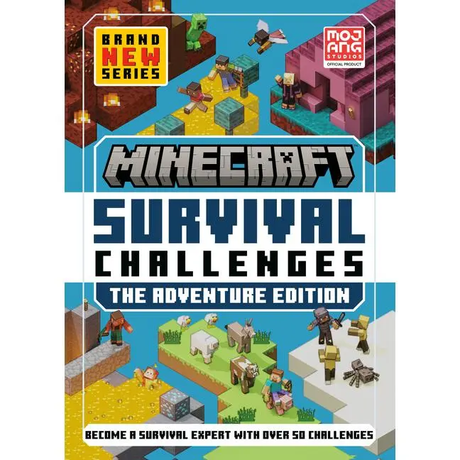 Minecraft: Survival Challenges: The Adventure Edition -- Mojang Ab - Hardcover