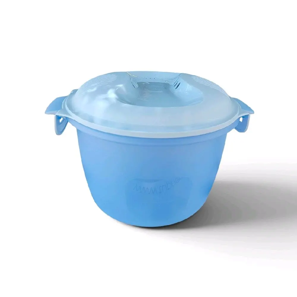 Tupperware Blue Microwave Rice cooker
