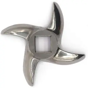 #12 Meat Grinder Blade Stainless Steel Knife Cutter Replacement for Grinders, Please check the size, Unconditional refund if there is any problem