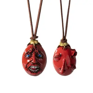 Anime Berserk Behelit Keychain Guts Griffith Egg Of King Pendant Neckalce Unisex Car Backpack Jewelry Decoration Accessory