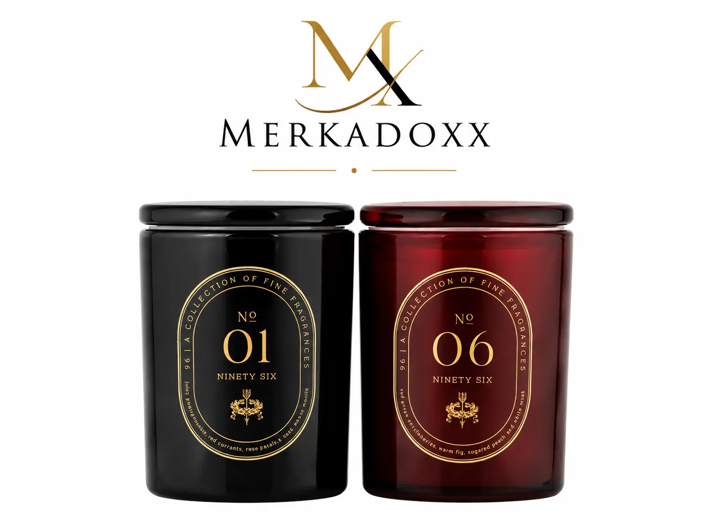 Ninety Six Collection Luxury Double Wick Candle