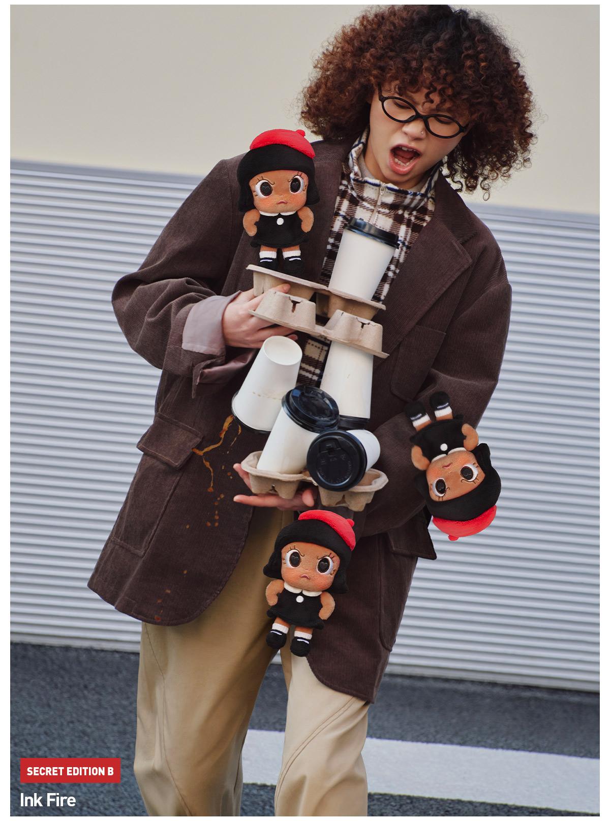 POP MART Angry Molly - Angry Energy Series Plush Pendant Blind Box