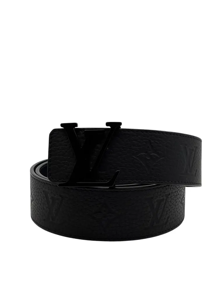Louis Vuitton Monogram Belt Black