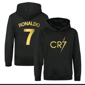 Ronaldo 7 Hoodies Men's Stylish Medium Long Sleeve Pullover, Perfect for Sports and Casual Events