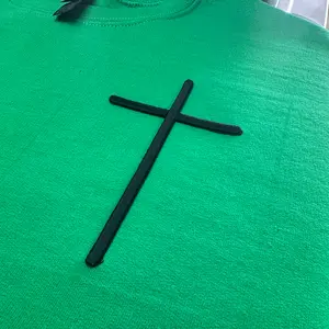 Cross Oversized Pocket Embroidered Patch