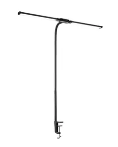 VEVOR LED Desk Lamp with Clamp Double Head Desk Lamp with 360° Adjustable Gooseneck