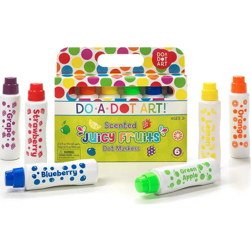 Scented Juicy Fruits Dot Markers