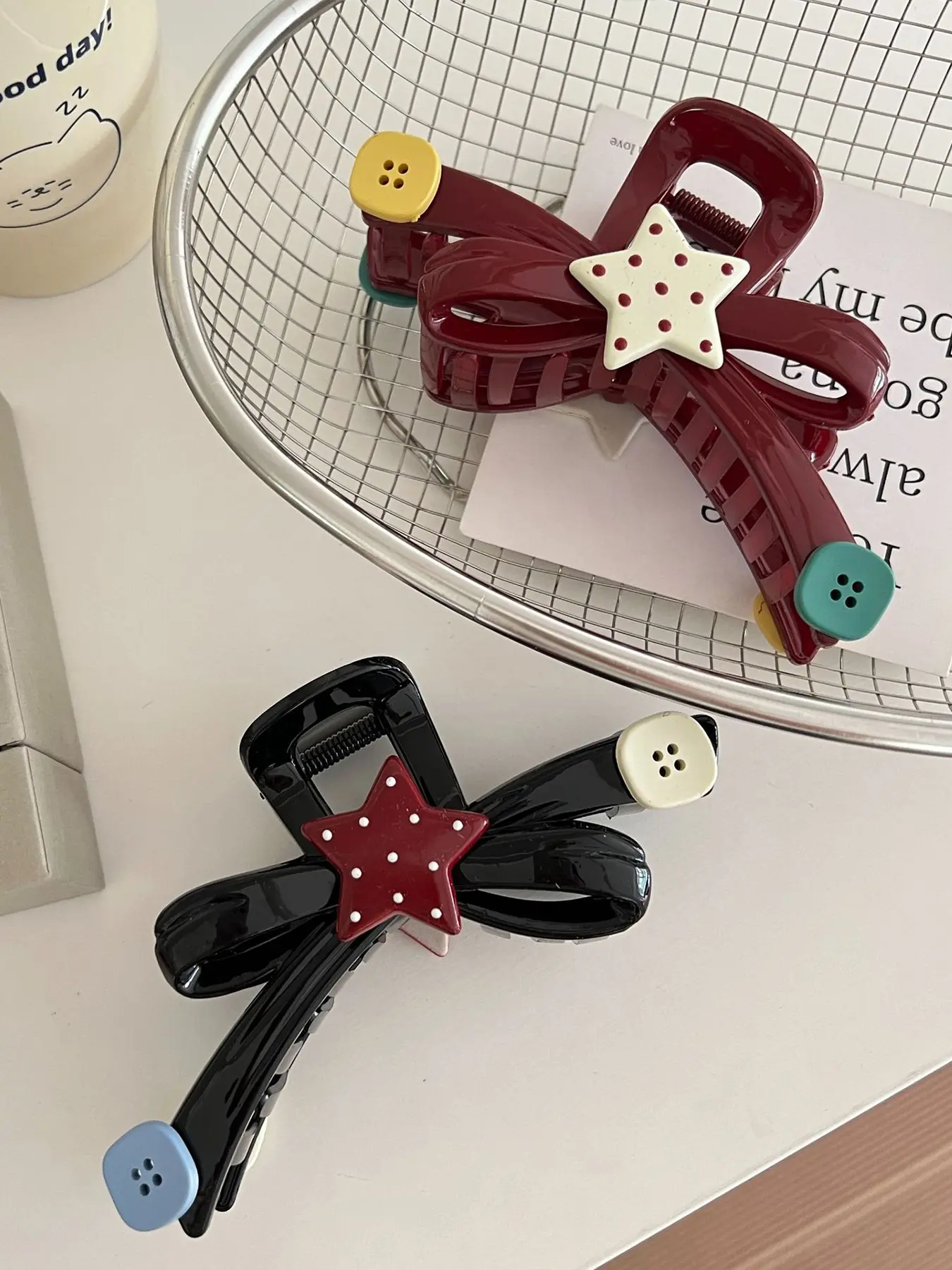 Bow Hair Clip, Pretty Bow, Elegant Design, Perfect for All Occasions, Stylish Accessory for Women & Girls, Durable Material, Claw Clips, Hair Decor, Decorative Hair Clips