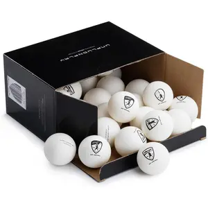 4- Ping Pong Balls,  Standard ABS Plastic 40mm Table Tennis Balls, Competition Balls for Tournament Play, ITTF Quality, Championship Quality Ping Pong Ball