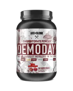 Axe & Sledge Demo Day Carbohydrate Powder - Sustained Energy & Muscle Pump – Pre/Intra/Post Workout Carb Formula - 30 Servings