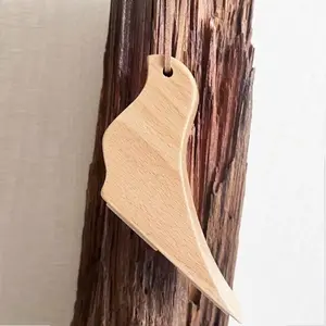 2PCS Cute Door Holder Wooden Bird Door Stopper, Door Wedge Floor Stop, Door Suction Windproof, Creative Wall Protector for Home