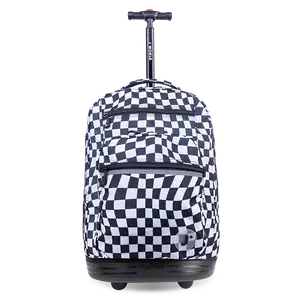 Sundance Laptop Rolling Backpack (20 Inch) in Wavy Checkers