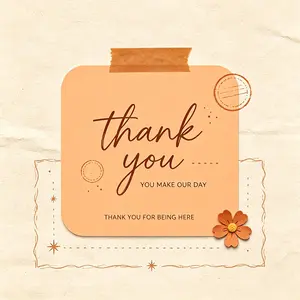 3-SOVS Thank You Card – Complimentary Gift Insert (1 Count)