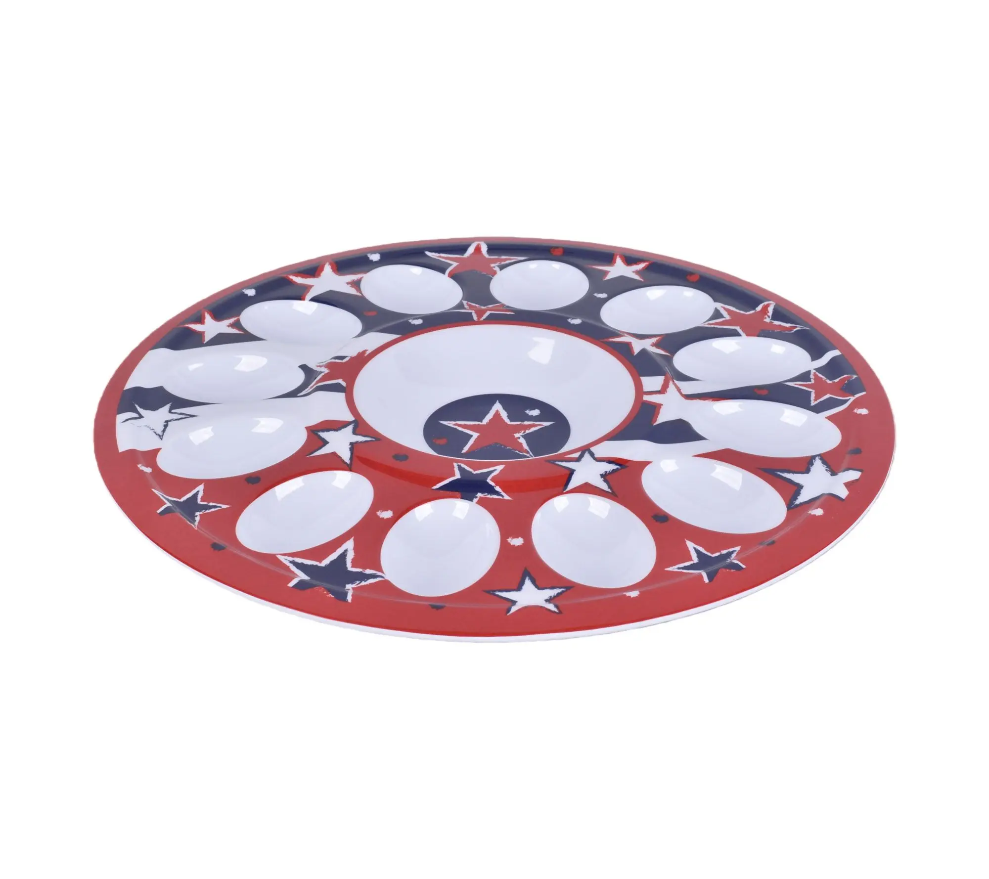 Temp-tations Melamine Egg Platter