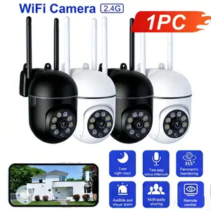 1080P Night Vision Monitoring Camera, Mobile Remote Control, Intelligent High-definition WIFI Network Indoor Camera, Multifunctional Camera Monitor, Wifi Security Camera, Home Monitoring Camera, Wireless Wifi Cameras