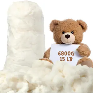 6800g/15lb  Stuffing for Stuffed  Soft Pillow,   Fiber Filling Batting, for Toys, Cloud Decorations, and