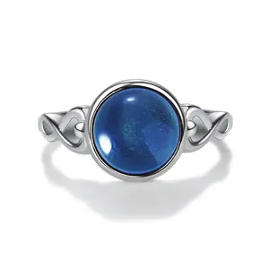 Multiple Styles - Sterling Silver Mood Ring, Color Changing