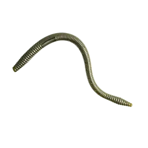 6" Finesse Worm - Green Pumpkin Fishing Bait