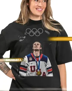 Jack Hughes Ice Hockey Vintage T-Shirt – Unisex Tee for Men and Women – Sports Sweatshirt Gift