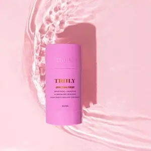 Unicorn Fruit Brightening and Smoothing Deodorant – Aluminum-Free, Fights Odor-Causing Bacteria with Papaya Enzymes & Mango Butter – Helps Fade Dark Underarm Discoloration – Removes Impurities & Dead Skin – Sweet Cotton Candy Scent
