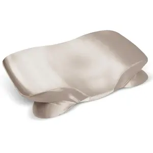 Satin Pillowcase for Ergonomic Cervical Pillow, Smooth & Soft Sleeping Pillowcase, Champagne Pillow Cover with Zipper