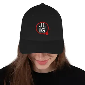 Structured Twill Cap with Elastic Stretch Band & Curved Visor 63% Polyester 34% Cotton 3% Spandex 6 Embroidered Eyelets Silver Undervisor
