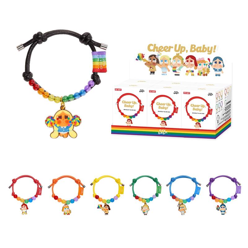 POP MART CRYBABY CHEER UP, BABY! SERIES-Bracelet, Blind Box, Mystery Box