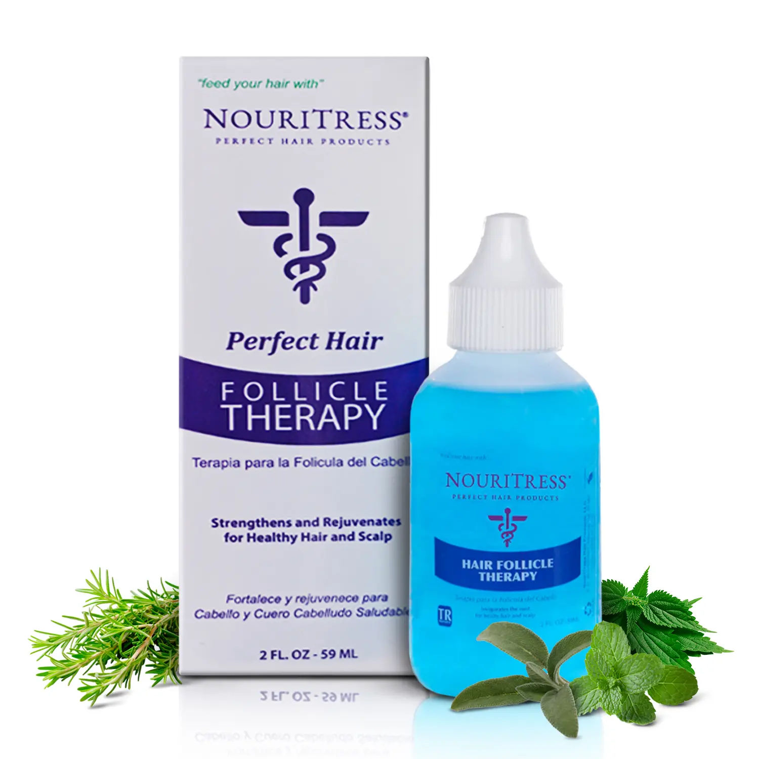 NouriTress Follicle Therapy Nourishing Scalp Serum - 2 Fl Oz