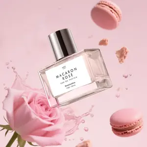 Rose Dew Perfume, Macaron Crunchy Sweetness, Vanilla & Sugarcane Milk Fragrance, Stay High Sweet, Refreshing Summer Scent