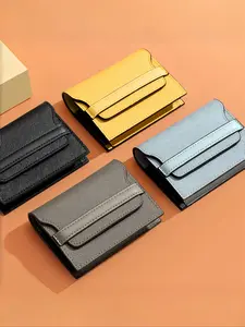 Women's Leather Card Holder Wallet, Cardholder, Multi-Card Slot Design, Compact & Stylish, High-Quality Material, Perfect Gift Idea
