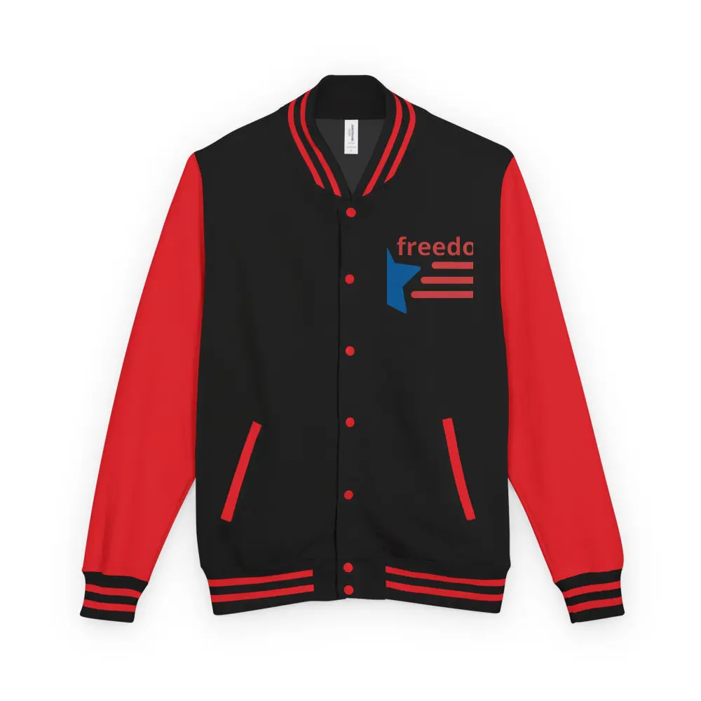 Heavyweight letterman jacket