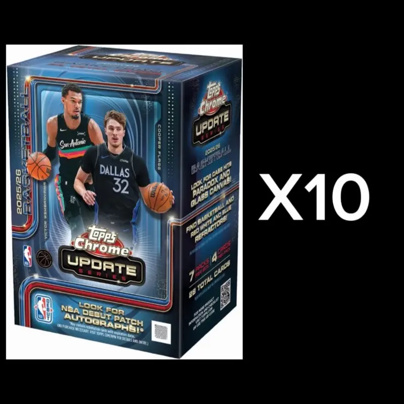 2025/26 Topps chrome update blaster(10) break #486
