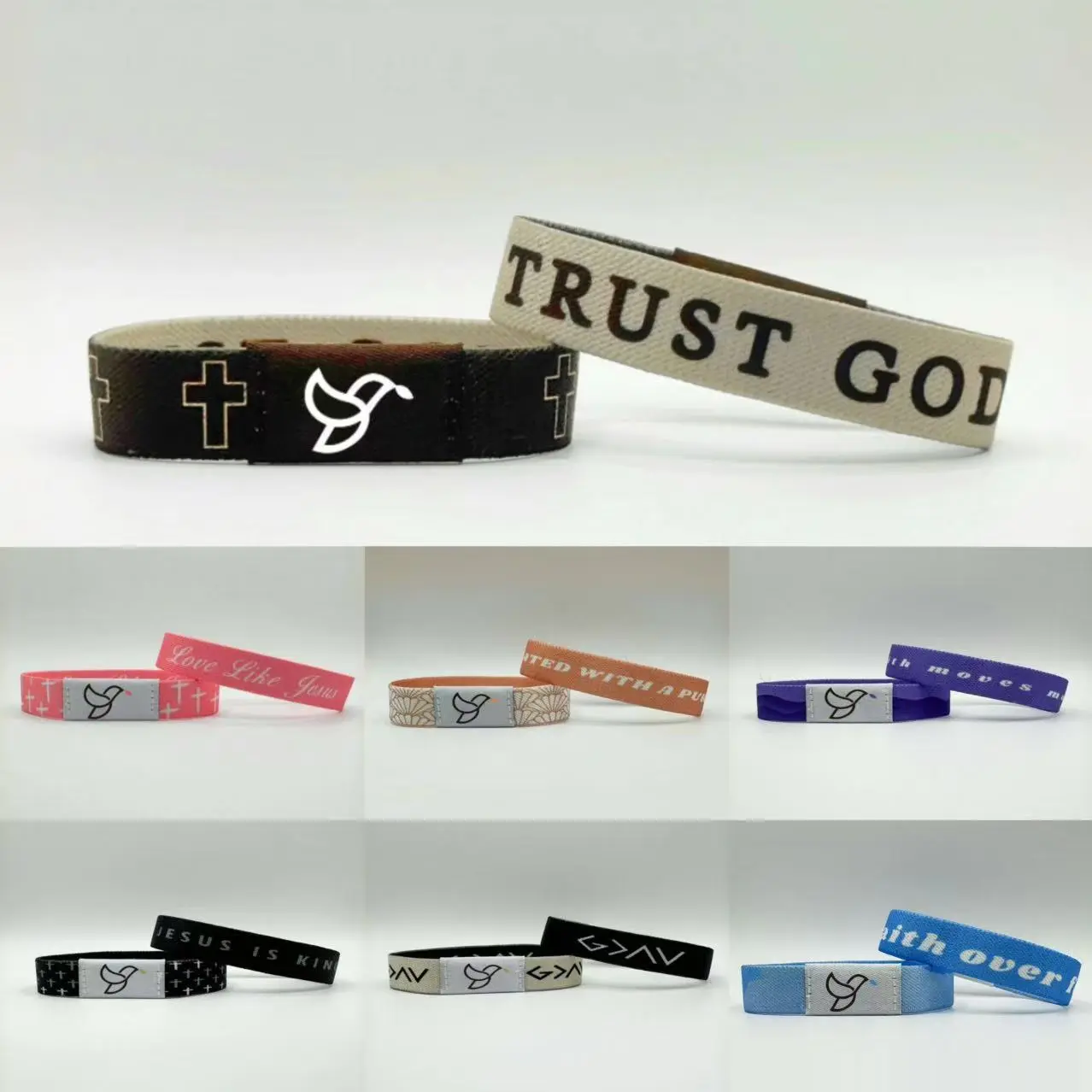 Elegant NFC Enabled Dove Of Peace Christian Bracelet - Tap to Receive Verse, Tap-to-Bible, Daily Bible Verse, Faith Over Fear, Purpose-Created, Inspirational Religious Emblem, 95% Smartphone Compatible, Easter Gift, Compatible With 95% Of Smartphones, Cre