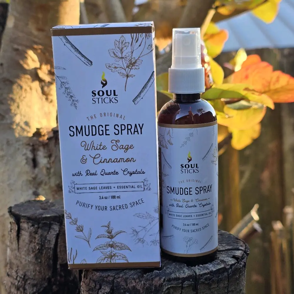 WHITE SAGE & CINNAMON SMUDGE SPRAY 100 ML