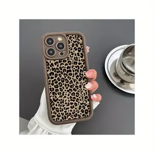 Phone case: Yellow Base Leopard Print Brown High Bamboo Anti-Fall Shockproof Protective Phone Case Suitable for  A03S A04 A12 A13 A15 A21S A24 A25 A32 A33 A34 A35 A50 A51 A52 A53 A54 A55 A71 S20/FE S21/FE/PLUS/ULTRA S22/PLUS/ULTRA S23/FE/PLUS/ULTRA