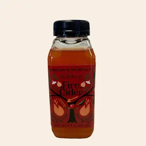 Matriarch Medicines Seasonal Solstice FireCider Herbal Tonic Probiotic for Digestive Aid and Immune Support - Dietary, Healthcare