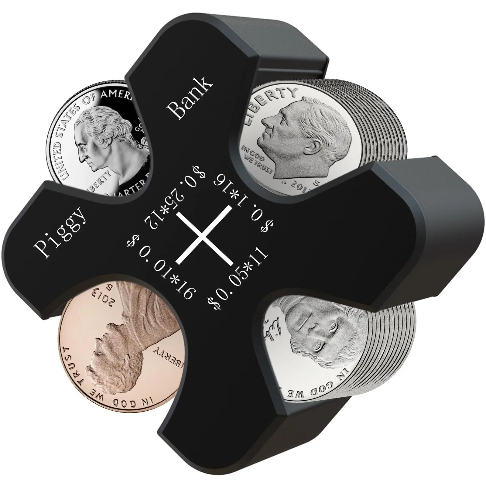 Coin Bank Essential for Back-To-School Season, Car Coin Storage Box, Silicone Change Organizer, Piggy Bank for Coins and Small Items